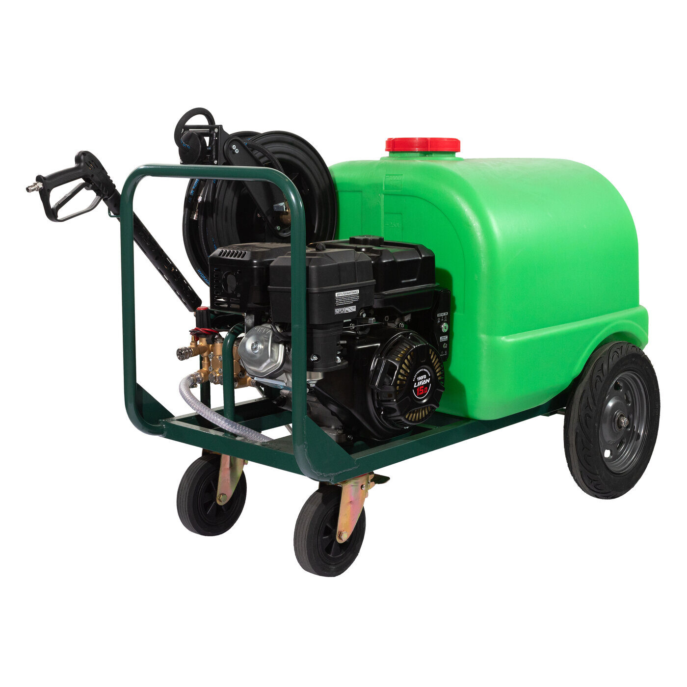 Bennett QT2515 Аппарат высокого давления бензиновый с бочкой фото 4
