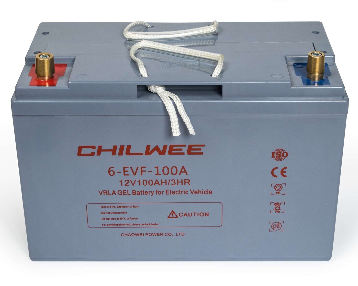 Chilwee 6-EVF-100A (12V-113AH/С5) Аккумуляторная батарея фото 5