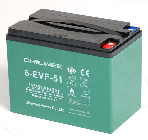 Chilwee 6-EVF-52 12V 55 А·ч по S5 аккумуляторная батарея