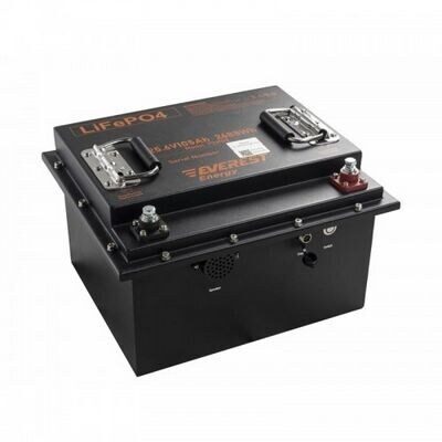 Everest Energy LiFePO4 24V 105Ah LCD Bluetooth аккумулятор