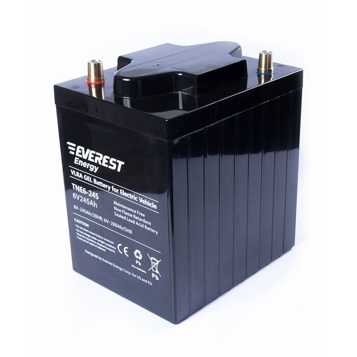 Everest Energy TNE6-245 6V 200Ah C5 аккумулятор фото 2
