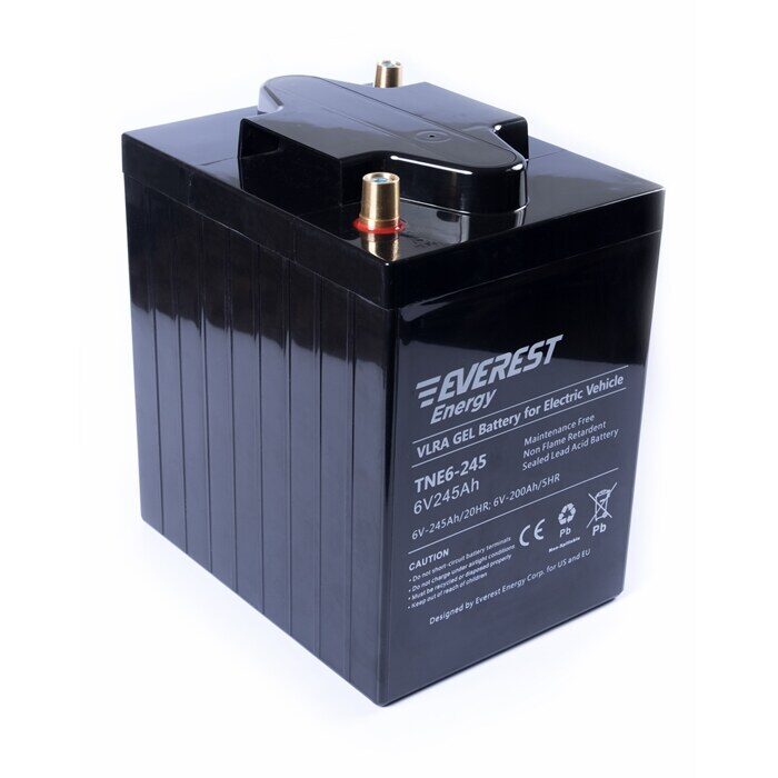 Everest Energy TNE6-245 6V 200Ah C5 аккумулятор фото 3
