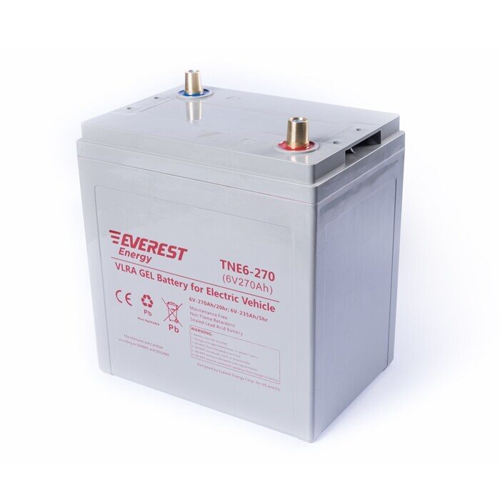 Everest Energy TNE6-270 6V 235Ah C5 аккумулятор фото 2